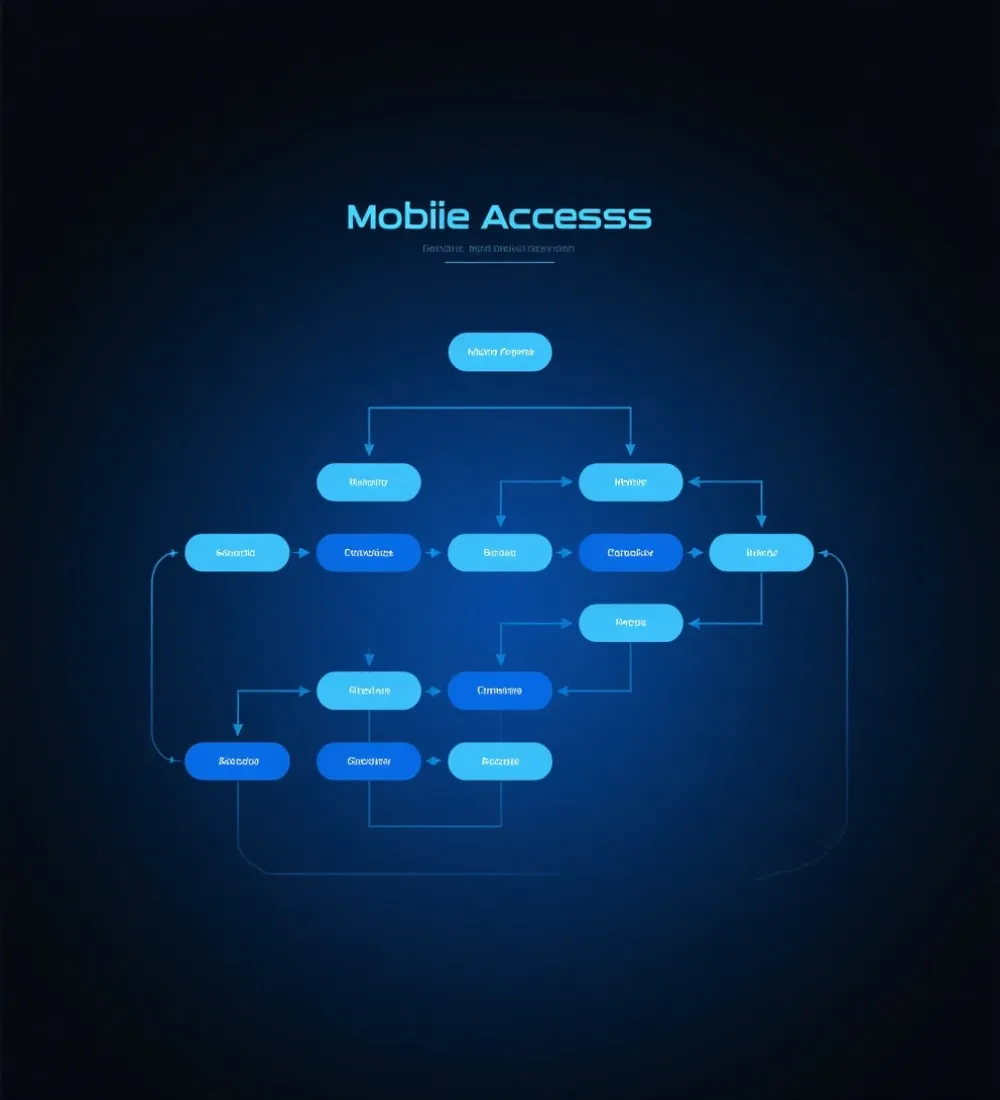 入口导航流程示意